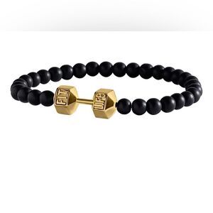 Fit life GOLD DUMBBELL BRACELET